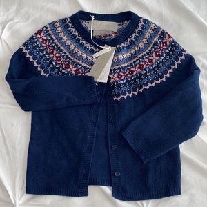 Heirloom collection John Lewis navy sweater